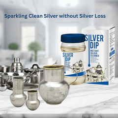 DailyNeedDeals Instant Silver Dip Cleaner - Sparkling Clean Jewellery & Silverware