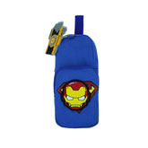 DailyNeedDeals: Portable Marvel Iron Man Blue Pencil Pouch / Small Utility Bag