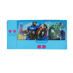 DailyNeedDeals | Captain America & Avengers Theme Pop-Up Pencil Box - Multifunctional Stationery Case