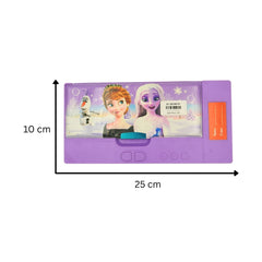 DailyNeedDeals | Disney Frozen Theme Pop-Up Pencil Box - Anna, Elsa, and Olaf Geometry Case