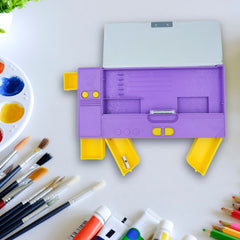 DailyNeedDeals | Disney Frozen Theme Pop-Up Pencil Box - Anna, Elsa, and Olaf Geometry Case