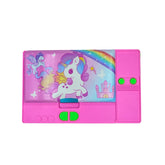 DailyNeedDeals | Unicorn Multi-Function Pencil Box with Built-In Calculator - Hot Pink