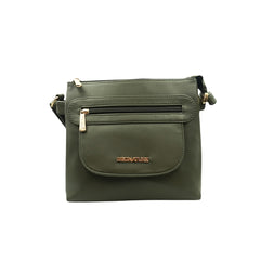 DailyNeedDeals | Lightweight Waterproof Olive Green Crossbody Bag - Signature Sling