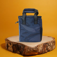 DailyNeedDeals | Navy Blue Insulated Lunch Cooler Bag - Lightweight, Waterproof & Leakproof