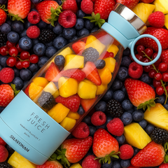 DailyNeedDeals™ Plastic Portable Blender, USB Rechargeable Mini Juicer Blender Hand Juicer