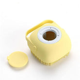 DailyNeedDeals 2-in-1 Pet Shampoo Dispenser & Massaging Bath Brush for Dogs & Cats