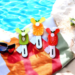 🌈 Cute Character Handheld Fans – Fun, Cool & Collectible! 🐯🍓