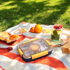 🍽️ Premium Bento-Style Leakproof Lunch Box – 5 Compartment Design