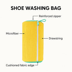 🟡 Shoe Washing Bag – Protect & Clean Your Sneakers in the Washing Machine