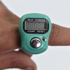 Manual Hand Finger Counting Machine Digital Head Electronic Tally Counter