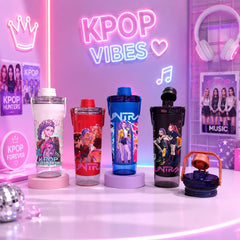 Kpop Theme Gym Shaker with Protein Compartment