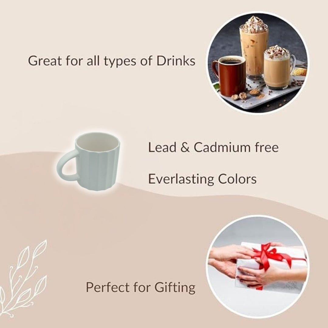 DailyNeedDeals | Scratch-Free Abstract Pattern Coffee Mug - Light Weight & Food Grade