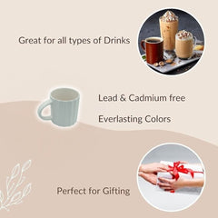 DailyNeedDeals | Scratch-Free Abstract Pattern Coffee Mug - Light Weight & Food Grade