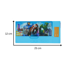 DailyNeedDeals | Captain America &amp; Avengers Theme Pop-Up Pencil Box - Multifunctional Stationery Case