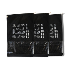 Travel & Storage Shoe Bags with Clear Window | Dustproof Portable Organizers