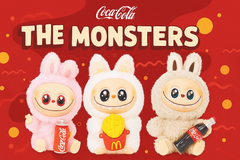 🧸 The Monsters x Coca-Cola x McDonald’s Labubu Plush Set