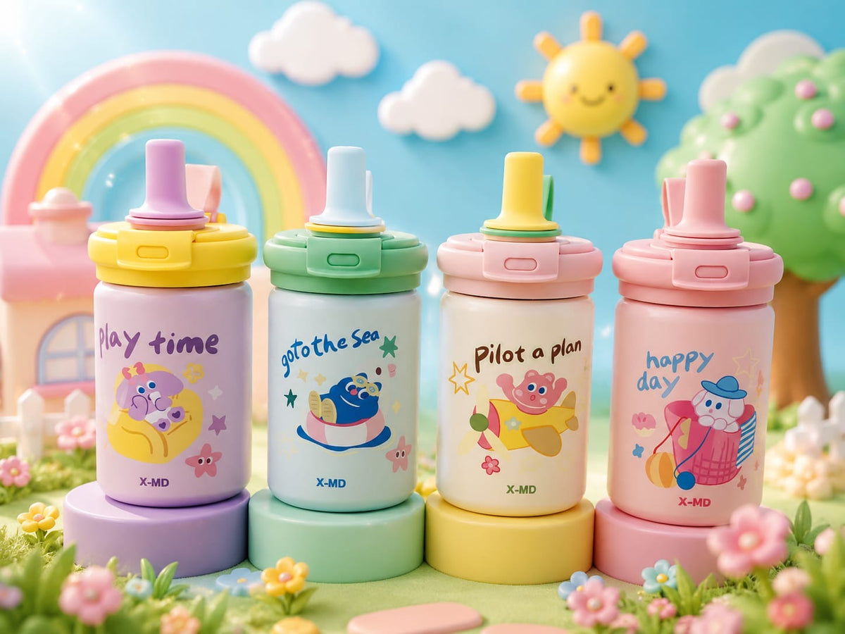 Super Cute Mini Tumblers 500 ml Double Valve Hot and Cold