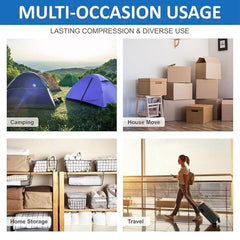 DailyNeedDeals | Space Saving Vacuum Storage Bags with Hand Pump - Reduce Volume by 80%