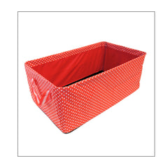 Modular Closet Storage Set | Polka Dot Tote & Quilted Drawer Dividers