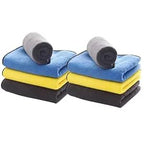 Microfiber Cleaning Cloths, 3pcs, for Car, Motorcycle, Laptop, House, Dusting, Kitchen