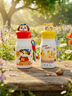 Chiku Tom Animal Silicone Bottle 500 ML Insulated Hot and Cold 12HR