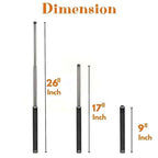 stainless steel self defence stick Foldable Pointer Compact magical stick, Extendable Wand with Comfortable Grip & Hiking Stick, Extendable Wand with Non-Slip Grip (Pack of 1)