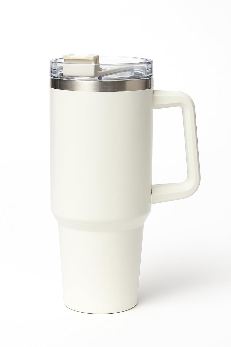 1200ml Stainless Steel Tumbler with Handle & Steel Straw | Double Wall Vacuum Insulated Mug | Spill Proof Lid | Beer & Cold Drink Travel Cup (Multicolor)
