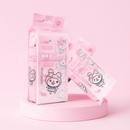 🧼 Gentle Care Wet Tissue Pack – Cute & Kid-Friendly 🐰💜