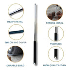 stainless steel self defence stick Foldable Pointer Compact magical stick, Extendable Wand with Comfortable Grip & Hiking Stick, Extendable Wand with Non-Slip Grip (Pack of 1)