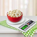 10Kg Kitchen Weight Machine 6 Months Manufacturer Warranty, Digital Scale with LCD Display, Scale for Home Baking, Cooking & Balance Diet. Machine with capacity 10Kg, SF400/A121,Color May Vary