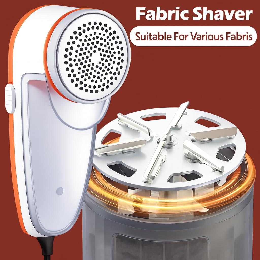 New Nova Electric Lint Remover. Tint and Dust Remover Compatible to Remove Lint Waste for Clothes Fuzz. Remover for All Woolen/Bubble Remover for Clothes, Sweaters, Blankets.