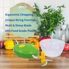 DailyNeedDeals Multi-Blade Manual Vegetable Chopper & Mincer