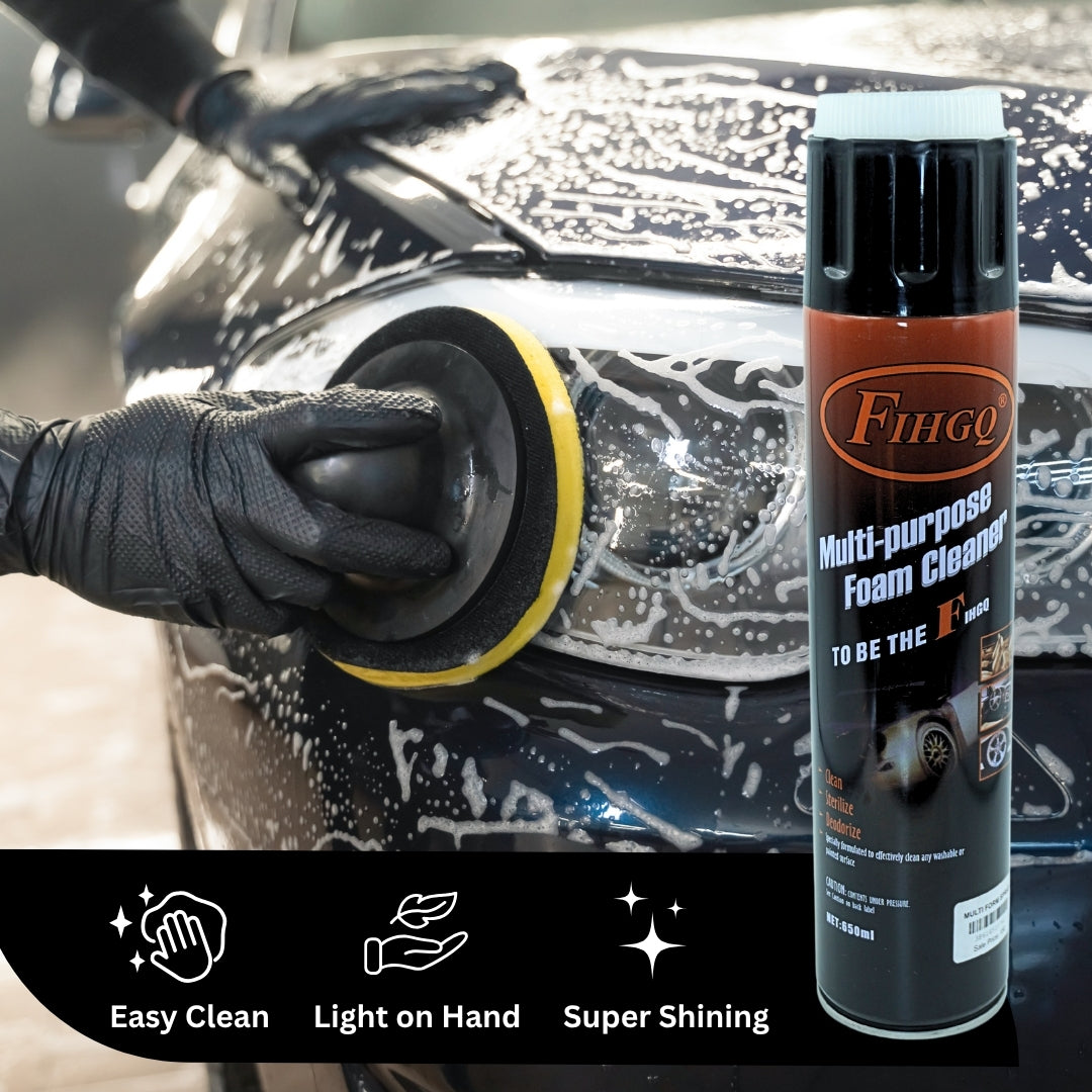 DailyNeedDeals FiHGO Multi-purpose Foam Cleaner with Brush Cap