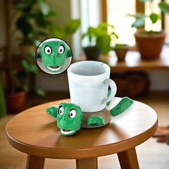 🐢 Adorable 3D Turtle Coaster – Bring Your Table to Life! 🌿