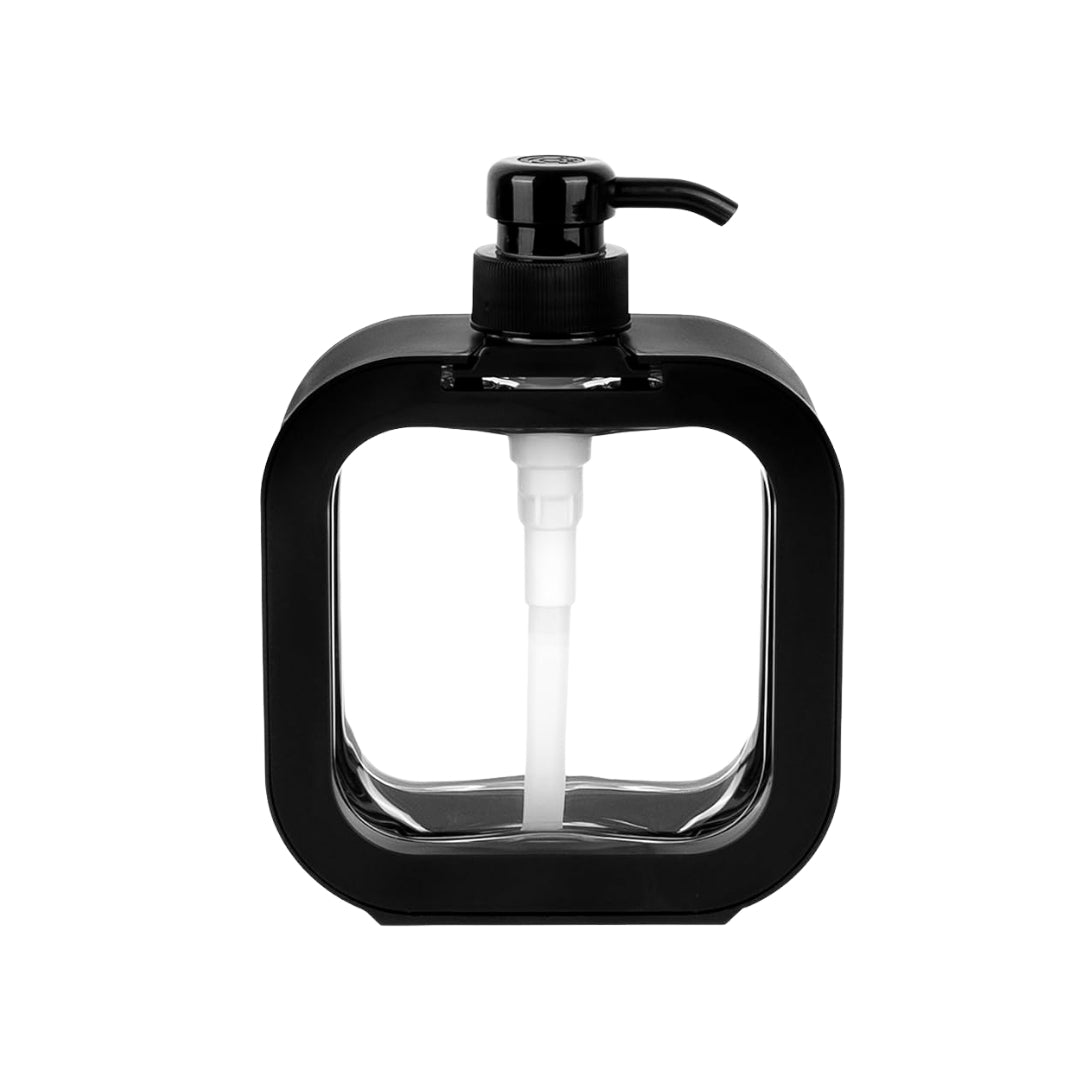 DailyNeedDeals Modern Square Versatile Liquid Dispenser - Black