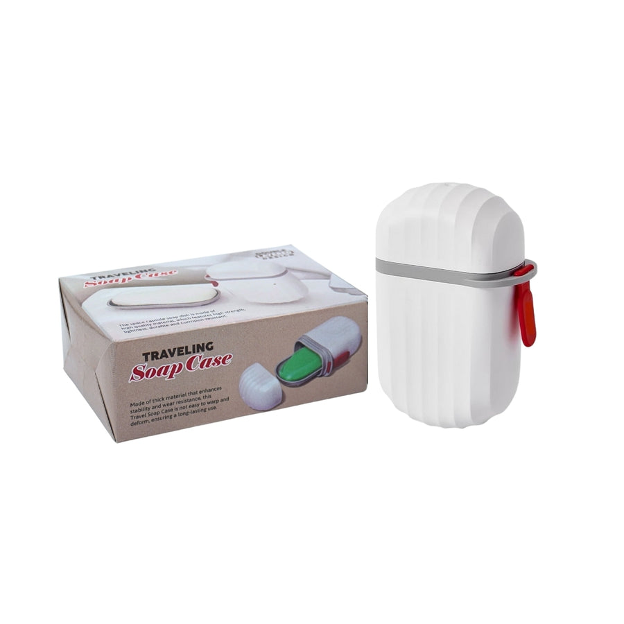 DailyNeedDeals Travel Soap Case with Drainage Tray - Keep Soap Dry
