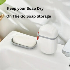 DailyNeedDeals Travel Soap Case with Drainage Tray - Keep Soap Dry