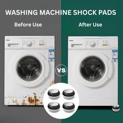 DailyNeedDeals Anti-Vibration and Anti-Slip Foot Mats for Washing Machines & Furniture