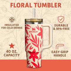 Stanley Floral Chill Tumbler – 40 oz