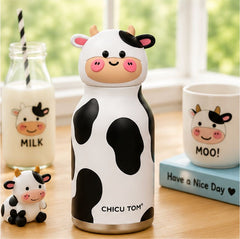 Chicu Tom 3D Animal Steel Bottle |
Cute Insulated Water Bottle for Kids (500ml)