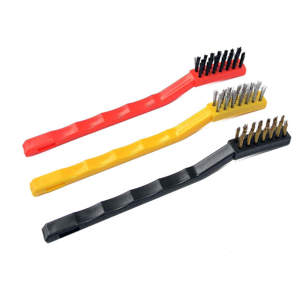 3 Piece Wire Brush Cleaning Tool