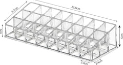 24 Compartment Acrylic Lipstick Stand/Organiser