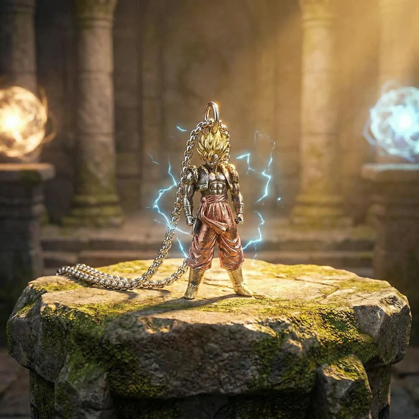 Goku Anime Pendant Chain