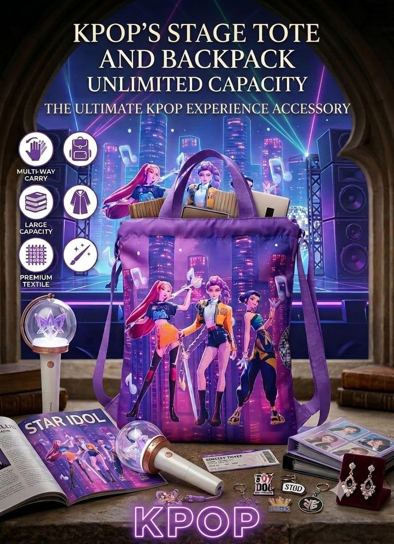 KPOP Theme Carry Bag for Kids
