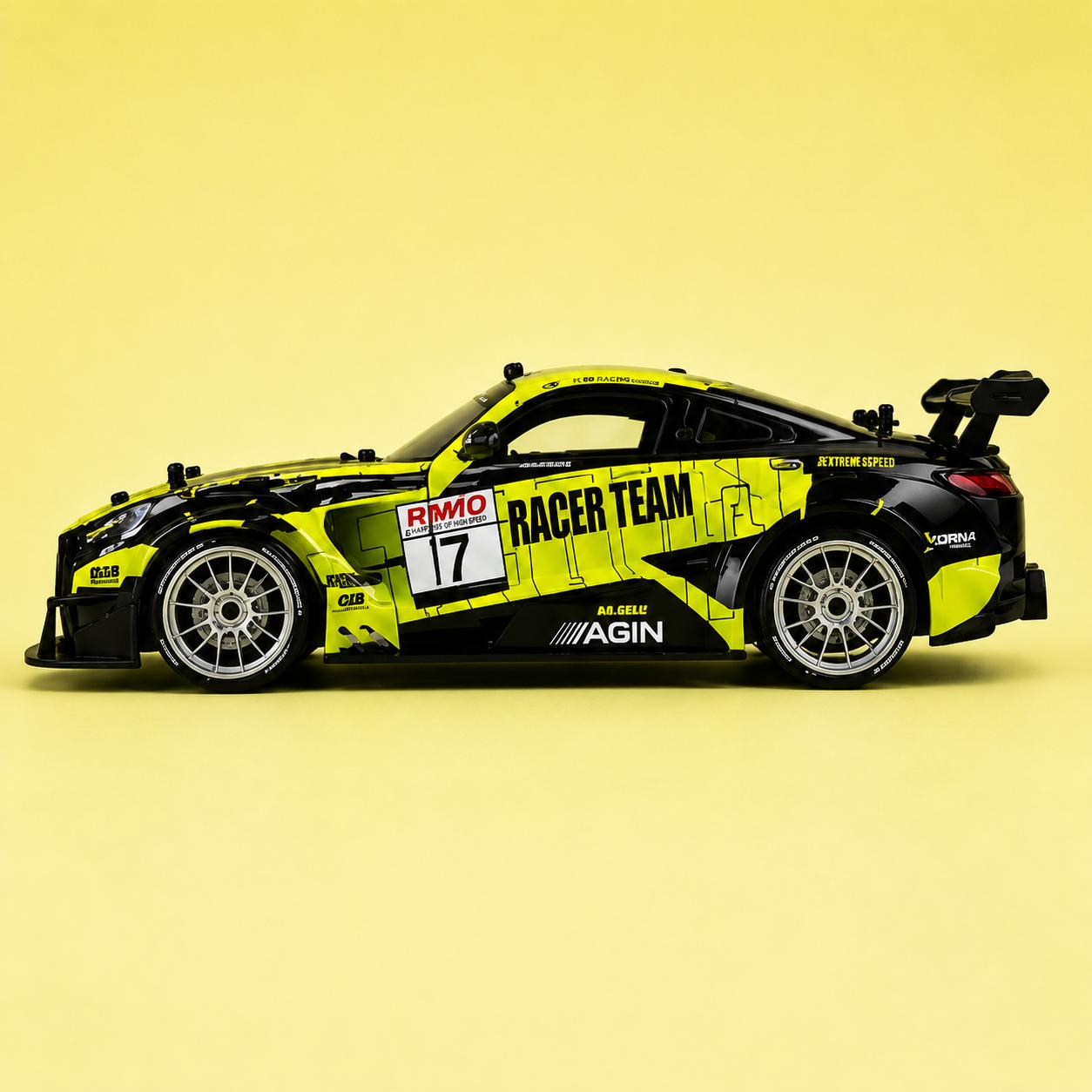 Mercedes-AMG GT Style Super GT Drift RC Car – 1:18 Scale 4WD Racing Model