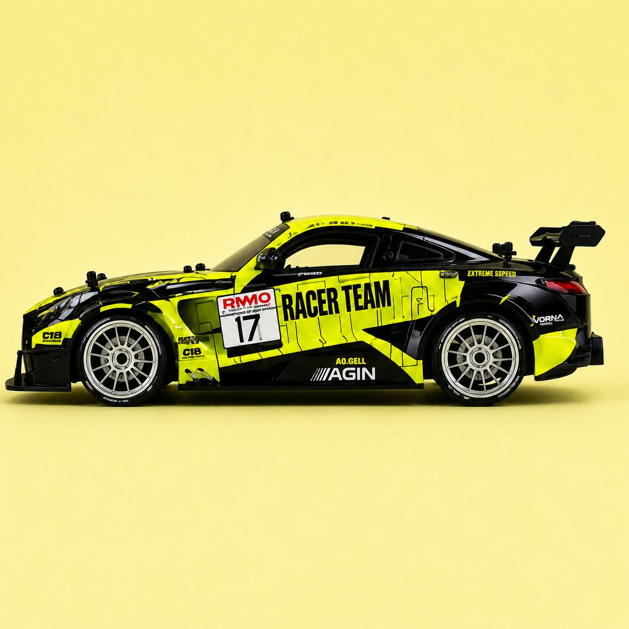 Mercedes-AMG GT Style Super GT Drift RC Car – 1:18 Scale 4WD Racing Model