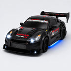 1:16 RC Drift Racing Car with LED Lights, 2.4GHz Remote, Extra Tyres & Racing Cones