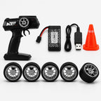 R34 Skyline Style 1:16 RC Drift Car with Gyro, LED Lights, 4WD, Extra Drift Wheels & 2.4GHz Remote