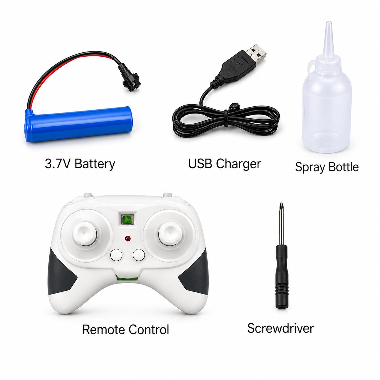 4WD Remote Control Stunt Car with 360° Rotation, Spray Mist & LED Lights, Double-Sided RC Drift Car Toy