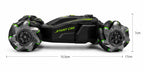4WD Remote Control Stunt Car with 360° Rotation, Spray Mist & LED Lights, Double-Sided RC Drift Car Toy
